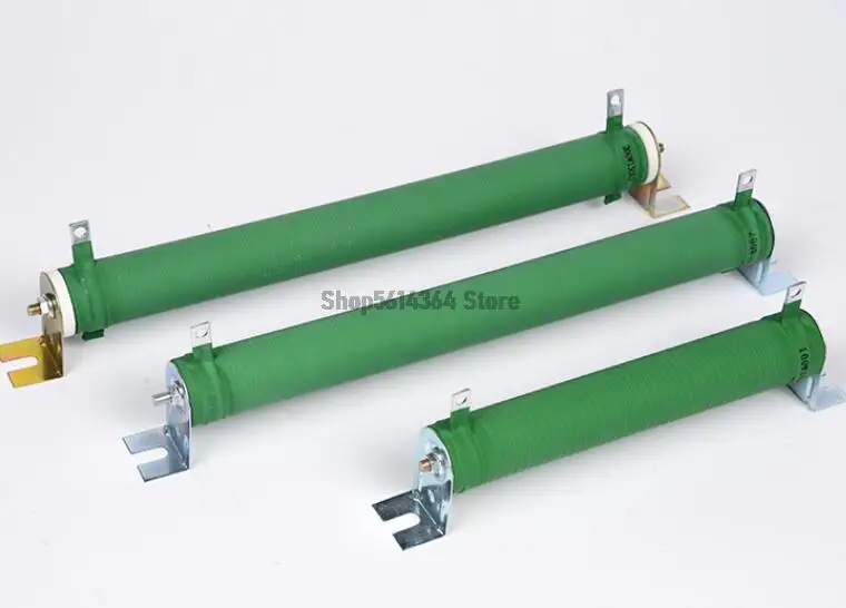200W 300W 5R/10R/20R/30R/50R/100R/200R/500R/1KR Wire Wound Tubular Resistor Tube-Type Variable +/-5% Tolerance 1PC