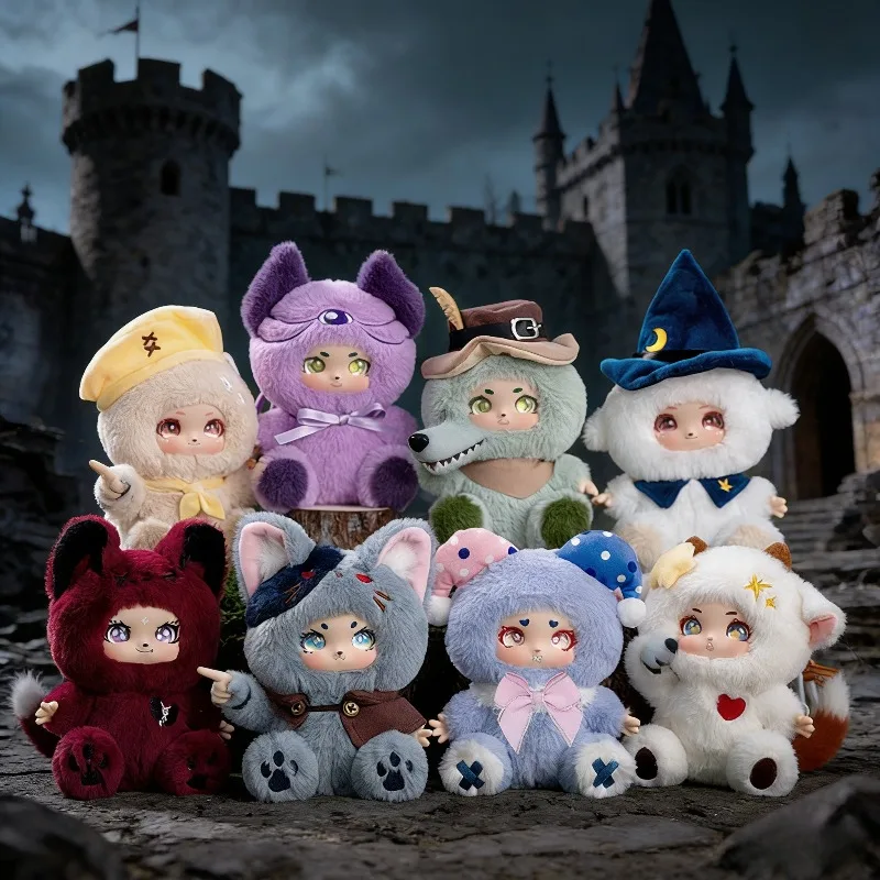 مجموعة سلسلة مفاتيح وفينيل من سلسلة Werewolf - هدية لعبة قابلة للجمع بصندوق شفاف من عالم آخر، ديكور زخرفة عصري