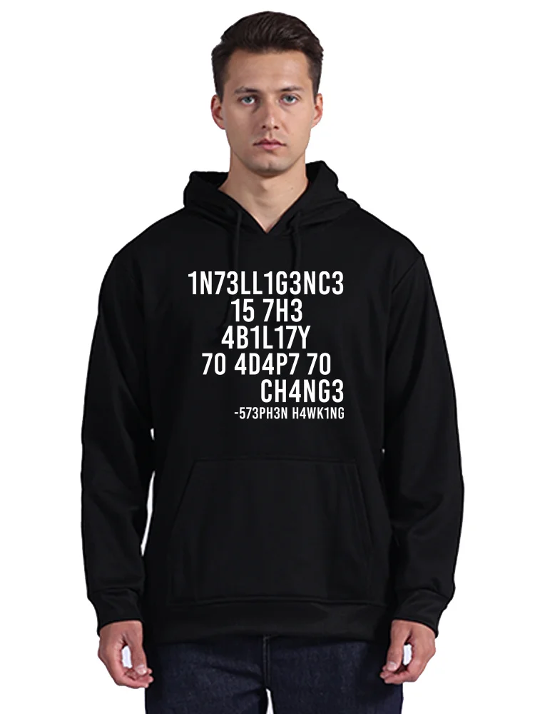 Physics Coder Hoodie IT Computer Program Hacker CPU Hoody Sweatshirt Cotton Adapt or Die Letter Pullover Streetwear Custom Gift