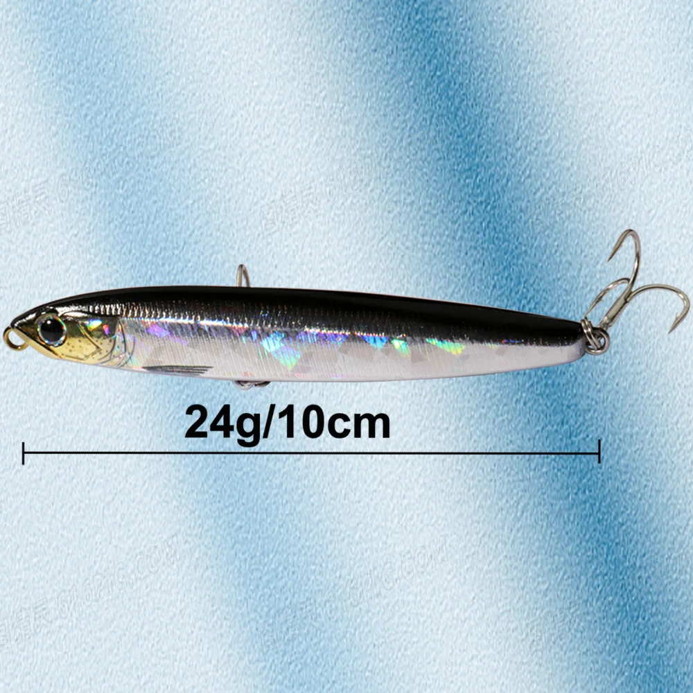 Sinking Pencil Lure 24g 10cm Gravity Transfer Wobbler Swimbait Kit Pesca Jerkbait Hook Popper Sea Fishing Tackle Artificial Bait