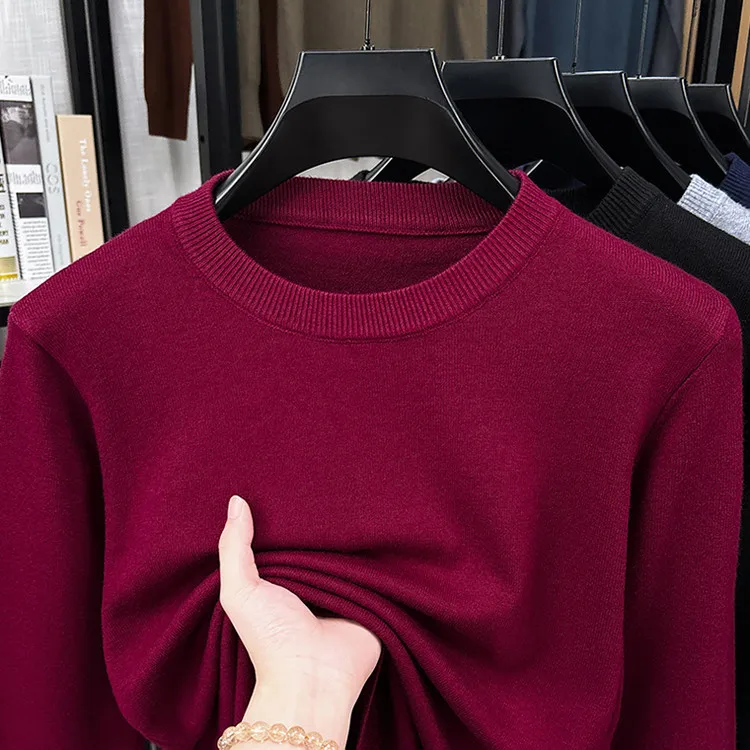 

Теплый длинный вязаный свитер Sve Ne, зимняя деловая мужская одежда, удобный дышащий влажный термобелье ng