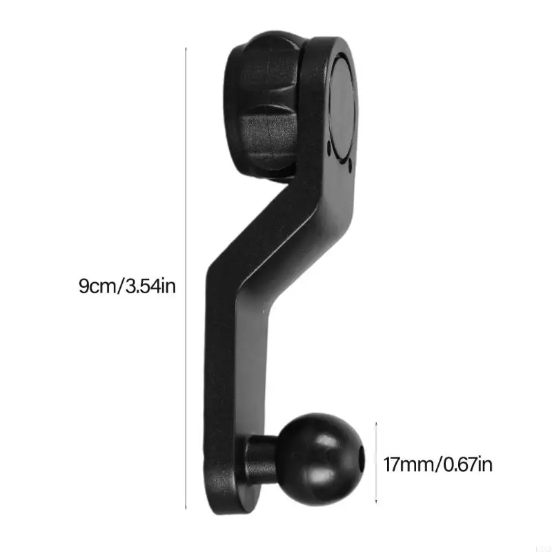 LXAA 17mm Ball Joint Extension Arm Rotating Bracket Extender Rod Female to Male Head Adapter for Car Air Outlet Phone Stand - Image 6