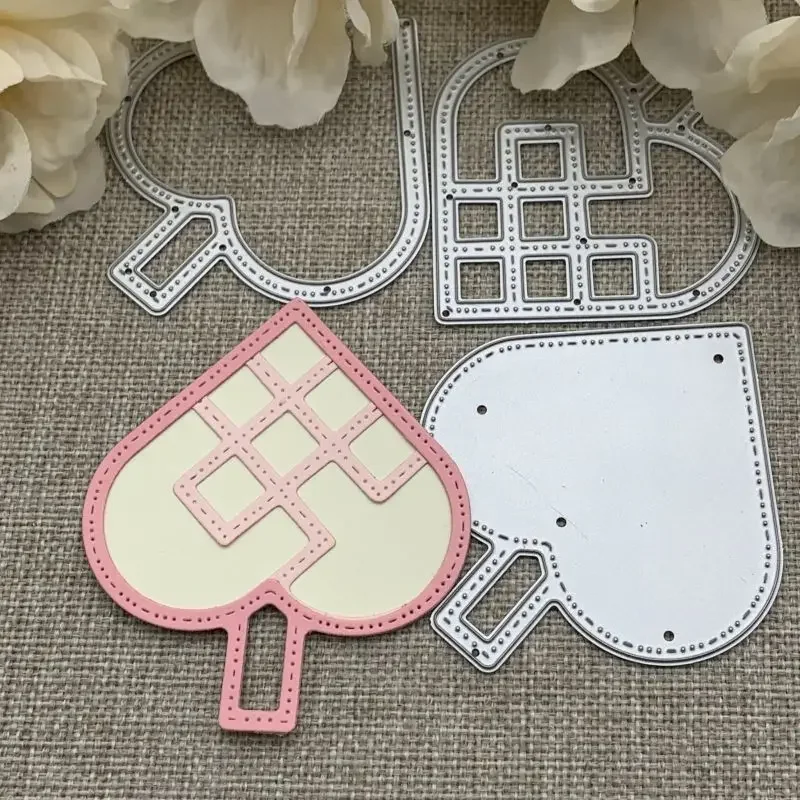 

New Heart tag pendant Metal Cutting Dies For DIY Scrapbooking Decorative Embossing Handcraft Die Cutting Template Mold