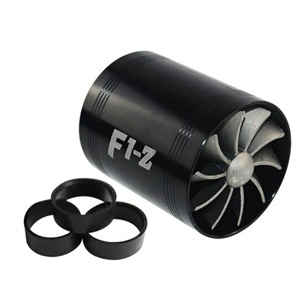 New Car Vehicle Turbocharger Turbo Compressor Fuel Saving Fan with Rubber Covers
