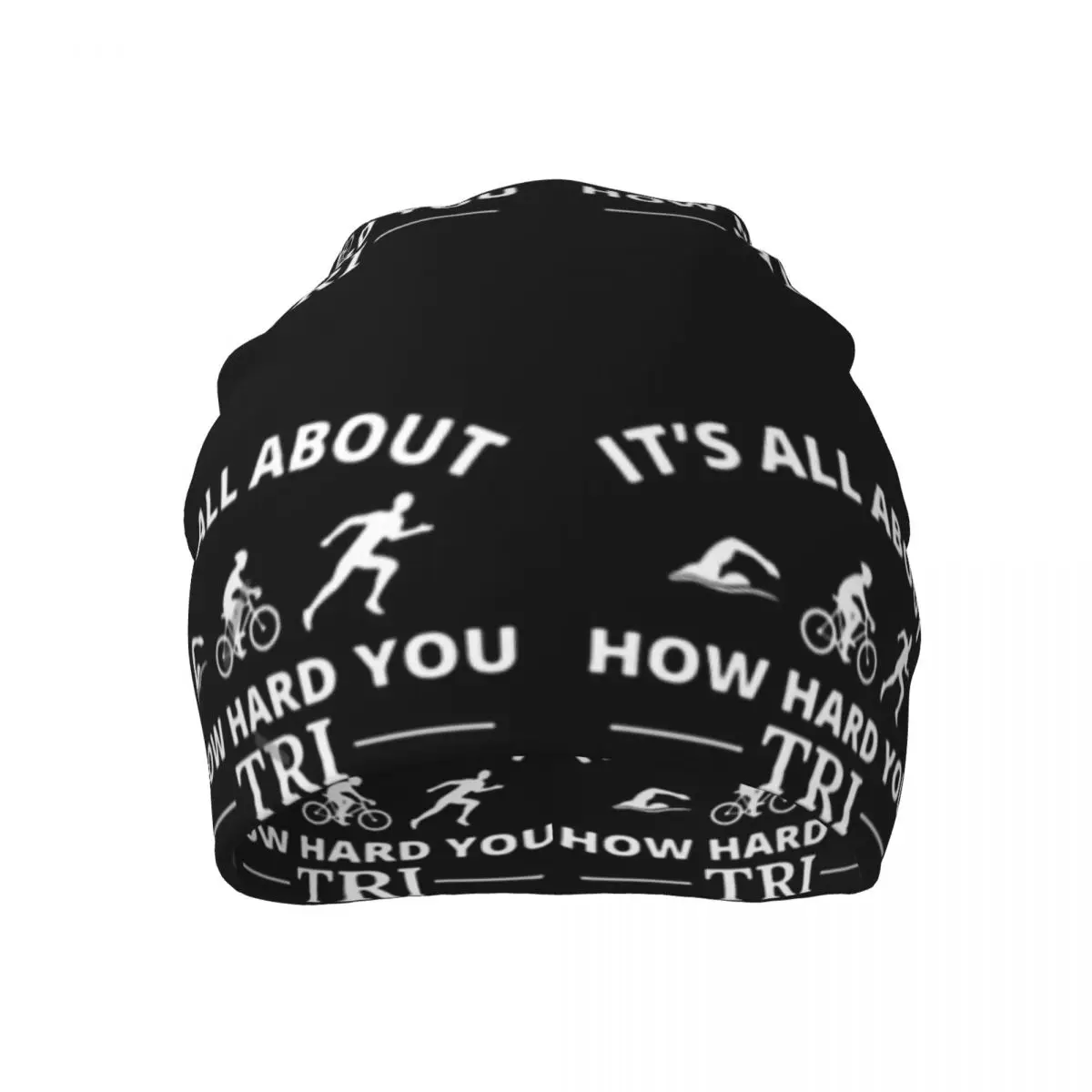 Swim Bike Run Athletics Unisex winter Warm Brimless Urinal Hat Triathlon Knitted Hat For Men And Women Casual Creative