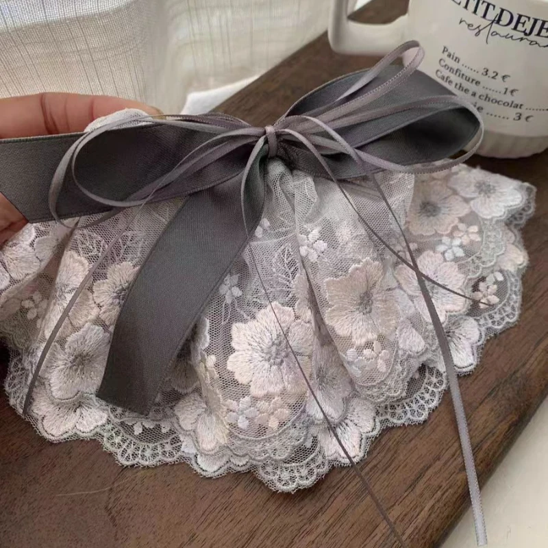presilha-de-cabelo-marrom-com-laco-de-renda-para-mulheres-presilha-de-cabelo-jacquard-floral-para-meio-coque-acessorio-de-cabelo-frances-elegante-e-delicado