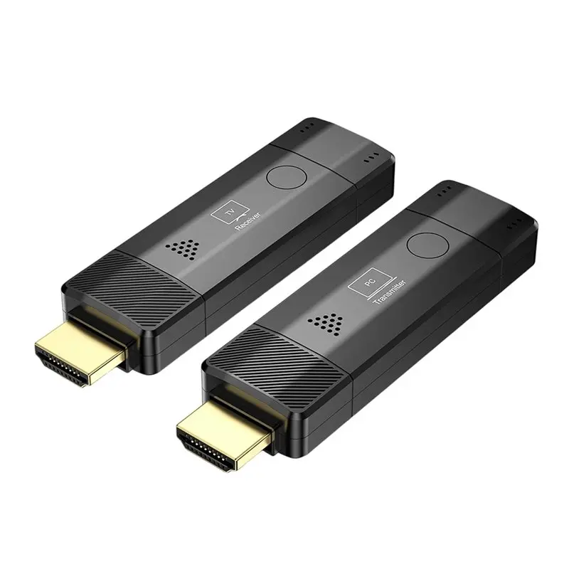 

AS95-50M Wireless 5.8G 1080P Transmitter -Compatible Video Audio Extender Display Adapter Dongle For Monitor Projector PC