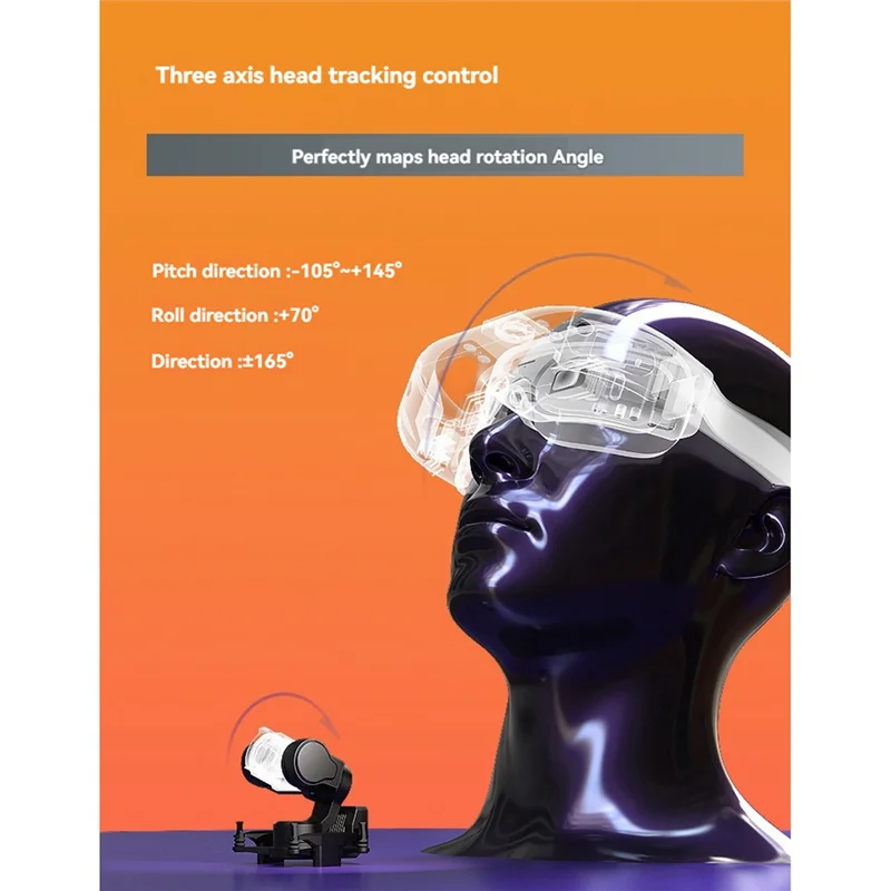 C-20T câmera fpv cardan pan tilt montagem 3 eixos fpv cabeça rastreamento para dji o3 unidade de ar para 19mm câmera drone acessórios