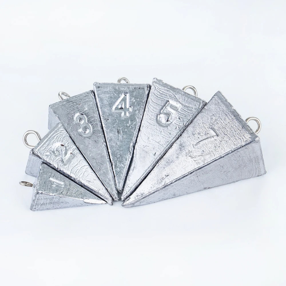 4 Stück Angelplatinen, dreieckige PyramidSurfgewichte, 1 Unze, 2 Unze, 3 Unze, 4 Unzen, 5 Unzen, 7 Unzen, Kegel, 4 Ecken für Outdoor-Angeln – Detail 7
