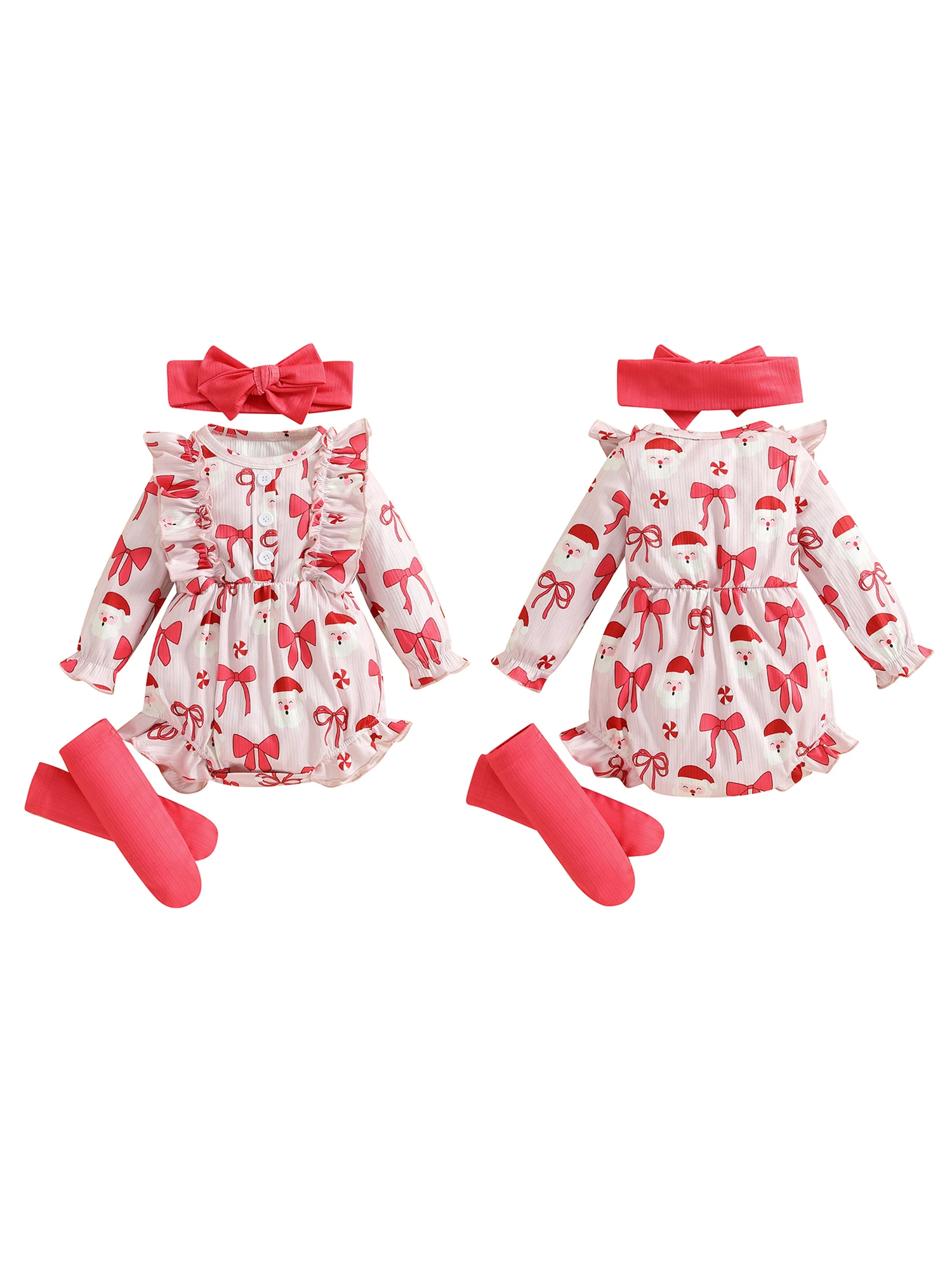 

Рождественская одежда для маленьких мальчиков, клетчатая рубашка, штаны на подтяжках, комплект с галстуком-бабочкой, рождественская одежда для младенцев с носками, шляпа, наряд на первый день рождения