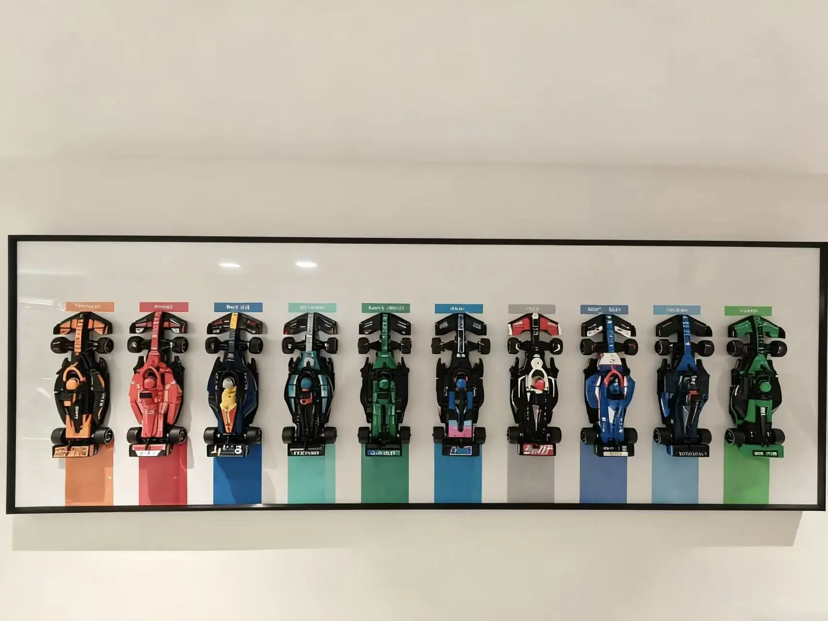 سباق السيارات اللبنات مجموعة 77243-77247 بارد نموذج سيارة أطقم للأطفال لعبة تعليمية جمع عيد الميلاد هدية عيد ميلاد #3