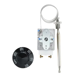 Thermostat RX-1-36 Fit for Deep Fryer Thermostat Control For Pitco 60124501 Imperial 1175 Robertshaw Royal Range 3113 1/4