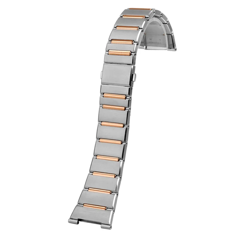 لساعة أوميغا كوكبة 131 مانهاتن الصلب البديلة للرجال - متوافقة مع ملحقات سوار سلسلة أوميغا 131