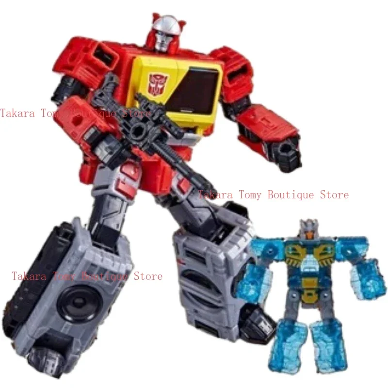 In Stock Takara Tomy Transformers Toys War for Cybertron:Kingdom WFC-K44 Blaster Eject Action Figures Autobots Hobbies Gifts