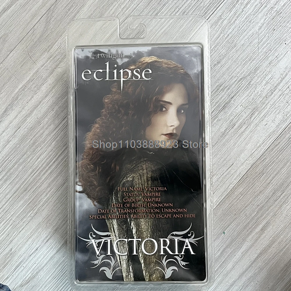 NECA Twilight Eclipse Edward Victoria Figure Classic Movie Twilight Saga-Eclipse Vampire Action Figure Model Birthday Gifts