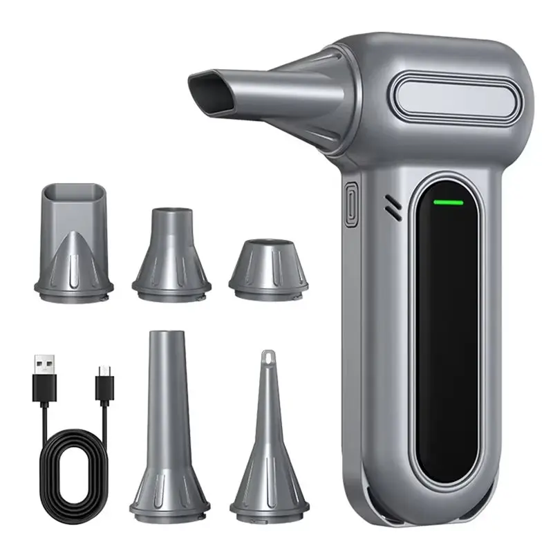 

【ELECTRONIC-ACCESSORIES】Electric Air Duster Air Blower 400000RPM Super Power Turbo Fan For Car/PC/Home/Outdoor B