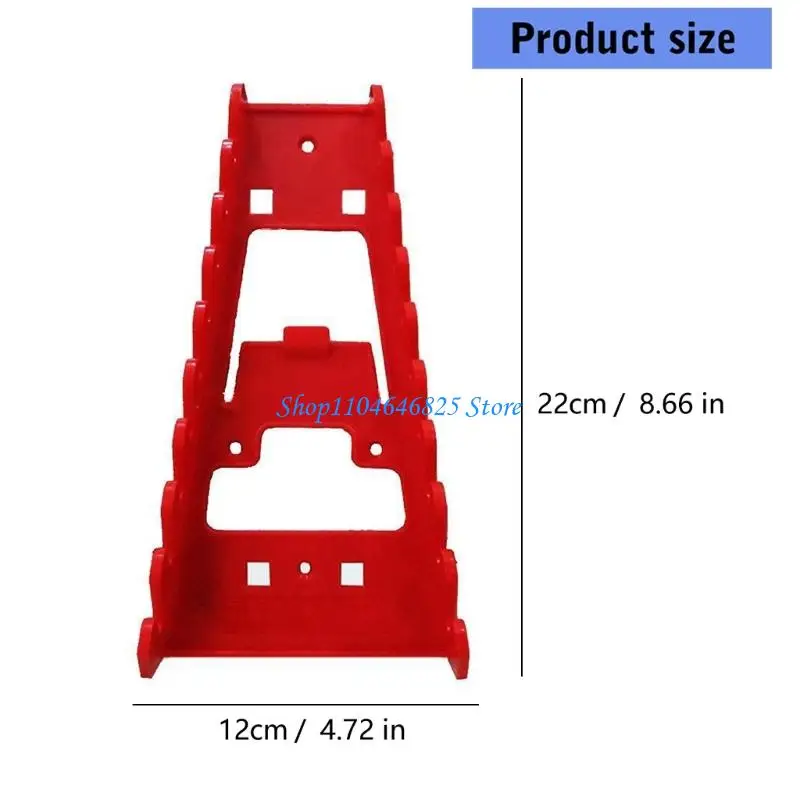MultiSlot Tool Organizers Tray Plastic Wrench Rack For Professional Mechanics