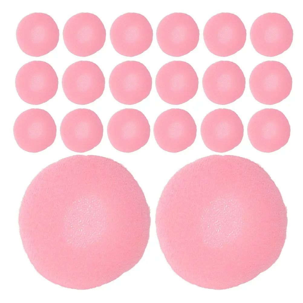 

100 Pcs Ear Plugs Headphone Sponge Case Pads Headphones Cover Accessories Covers Replacement Pink Earphone for Earbuds