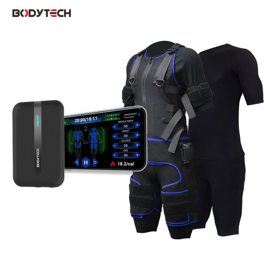 

Wireless Smart EMS Effective Workout Burn Fat Body Training Suit for Body Sculpting