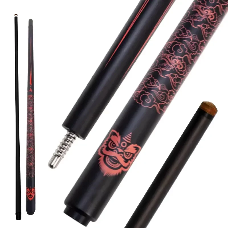 OKHEALING High Quality Carbon&Fiberglass Center Joint Cue Radial Joint Lightweight Durable for Pool Snooker