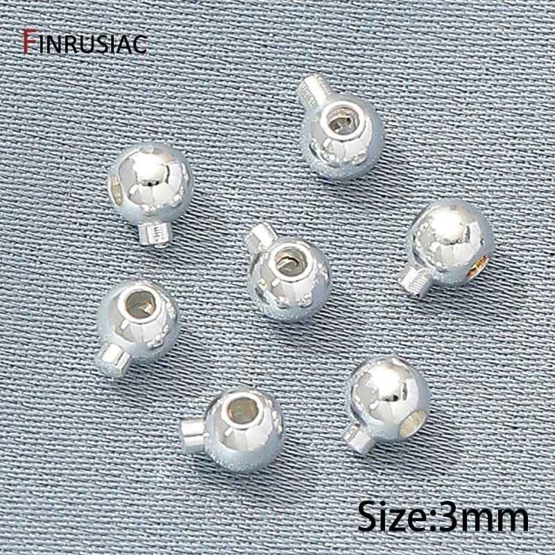 18K vergoldete Messing-Positionierungsverschlüsse Stopper Spacer Bead Crimp End Beads, Lampen für Schmuck, DIY-Schmuckherstellungszubehör – Detail 21