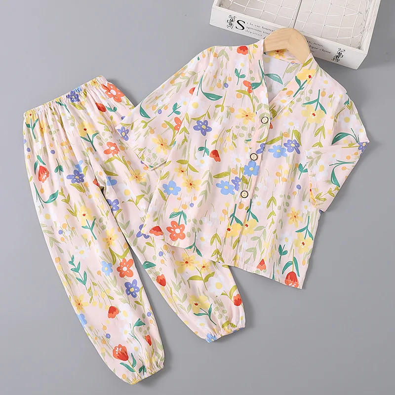 Summer Clothing For Baby Boy - Zestawy piżam dla dzieci 2-15 lat,