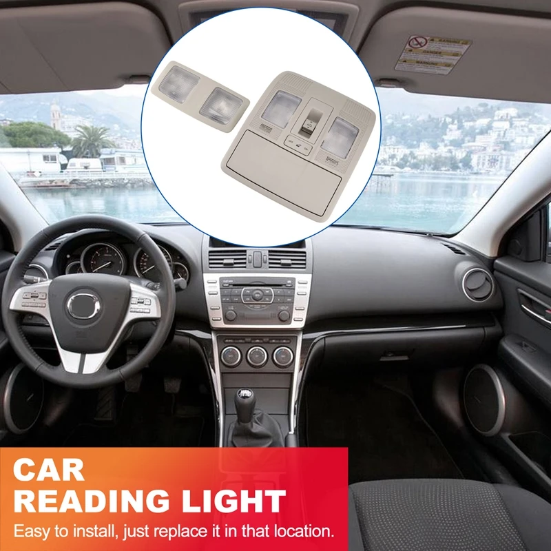 KD45-51-310 Car Reading Light Dome Light Sunroof Switch Glasses Case For Mazda 3/ 6 CX-5 CX-3 KD47-69-970