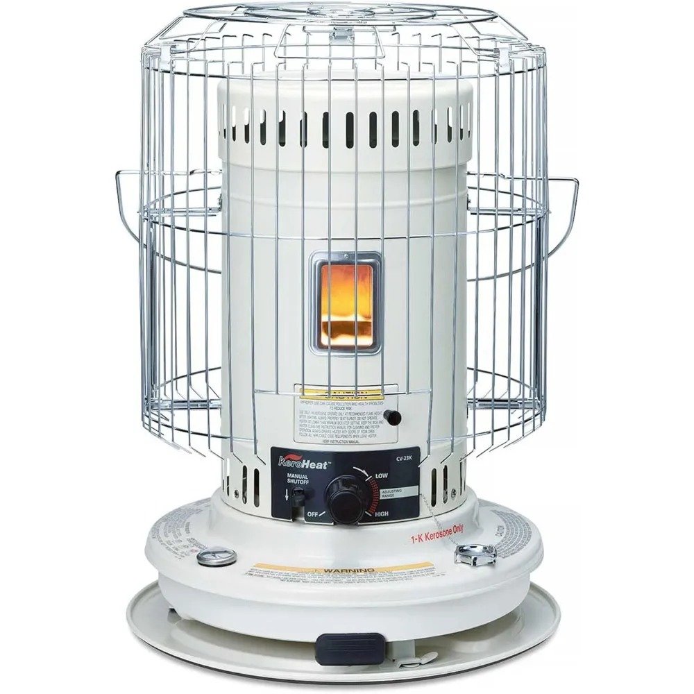 Indoor & Outdoor Kerosene Heater, 23,500 BTU, Portable Use