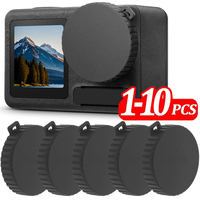 5 Pro Camera Lens Caps for DJI Osmo Action 3 4 5Pro Anti-scratch Dustproof Protectors Full Cover Camera Cap for DJI Action 4 3