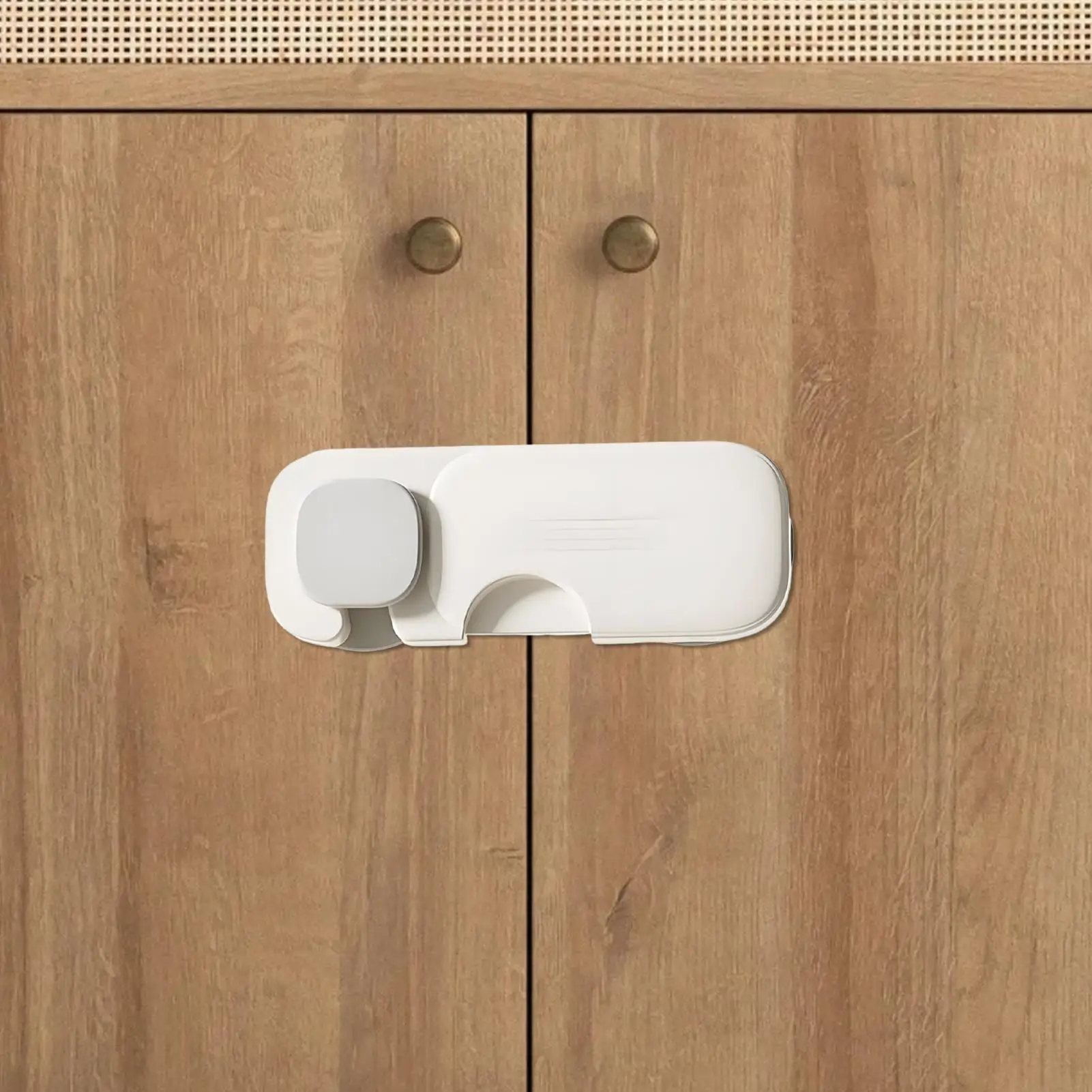

Child Proof Cabinet Locks Kids Proofing Refrigerator Door Lock Pinch-proof Furniture Security Latches For Bathroom Oven Pantry