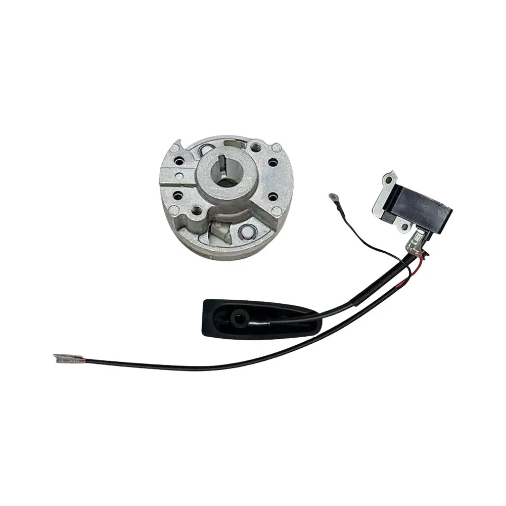 Flywheel Rotor & High Voltage Ignition Coil Set Compatible with For RedMax EBZ6500 EBZ7500 EBZ8500 and For 580BTS