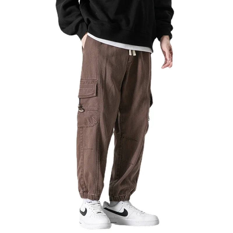 

Large Size Cargo Pants Men 2024 New Spring/summer Fashion Trend Versatile Leggings Casual Pants Versatile Men's Clothing 8XL