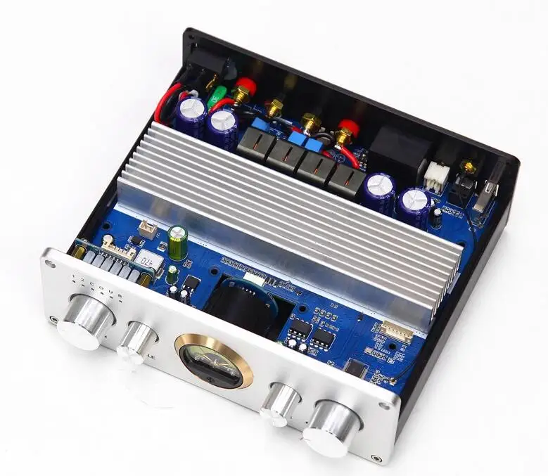 TPA3255 Digital high-power amplifier Fiber optic coaxial USB computer decoding Bluetooth 5.0 with Remote control Class D