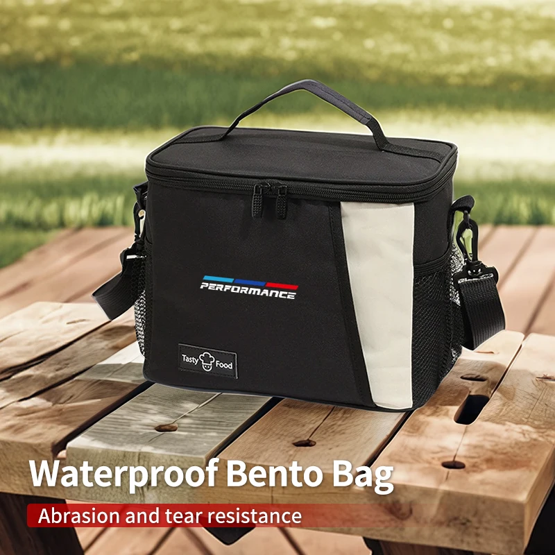 

Car Insulated Box Picnic Organizer Lunch Case Cooling Thermal Food Bag For Motorsport X1 X3 X5 E39 E46 E90 F20 E60 F30 E36