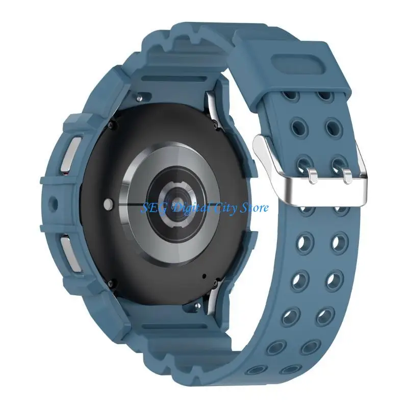 

U75B For Watch 6 44mm Watch Adjustable Sweatproof Washable Strap Wristband Bracelet