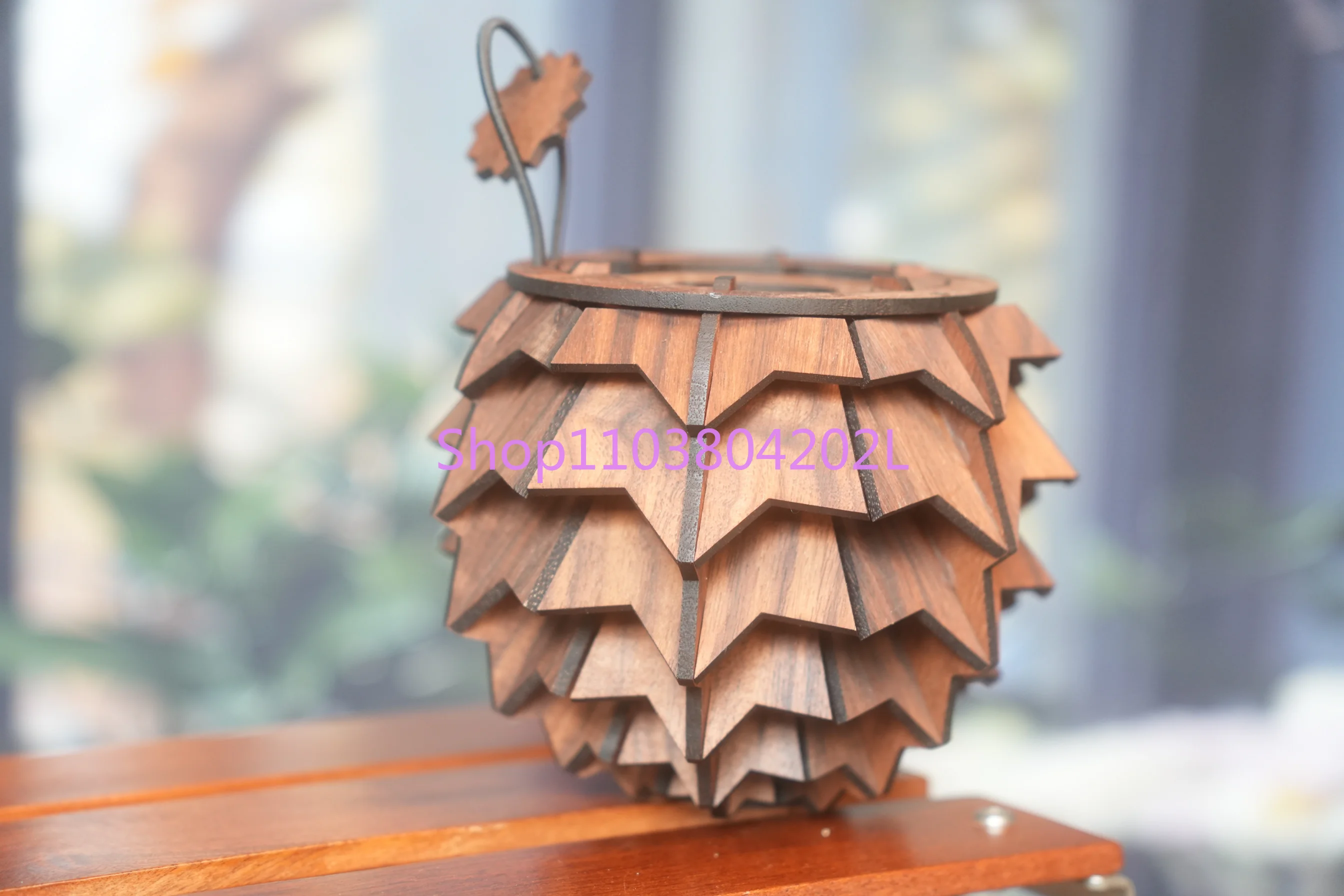 Goalzero Black Walnut Pine Cone Lampshade Adapted to Goalzero Lamp Outdoor Camping Lantern