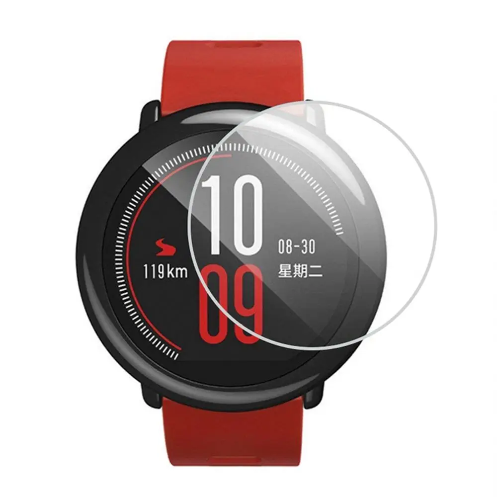 Защитные пленки премиум-класса HD 9H для Huami Amazfit Pace Stratos Verge Lite, защитные пленки из закаленного стекла