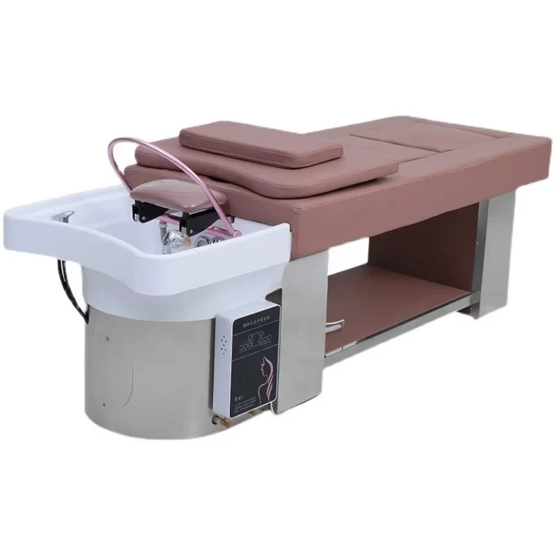 

Thai Beauty Water Circulation Head Treatment Bed for Hair Salon Fumigation Moxibustion Barber Shop Ear Cleaning Bed