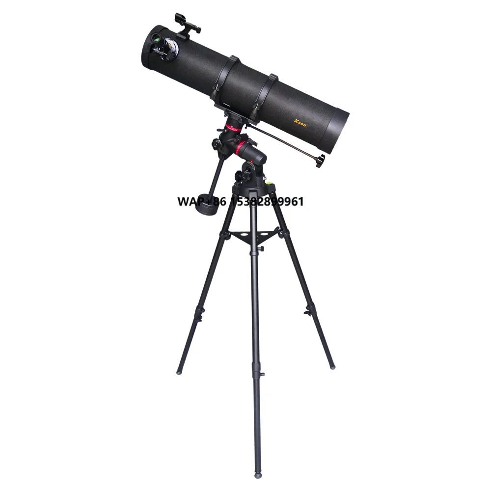 

Телескоп-рефлектор Kson KTE800135PKM-EQ4 с высококачественной немецкой экваториальной монтировкой, большой апертурой и диаметром объектива 135 мм, со штативом
