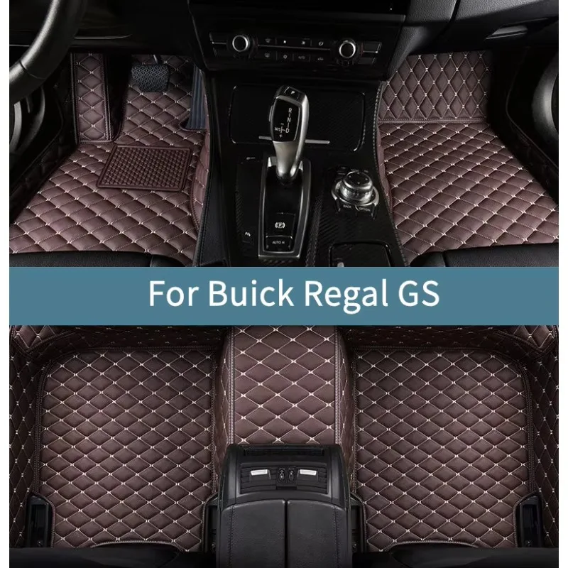 

Car Floor Mats For Buick Regal GS 2017 2018 2019 2020 2021 2022 2023 Leather Floor Mats For Cars All Weather Waterproof Full Set