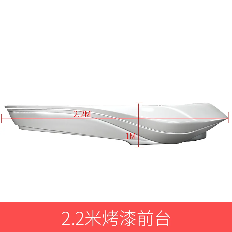 

Reception Desk Painting Front Desk Company Curved Bar Counter Hotel Beauty Salon Cashier Fashion Counter