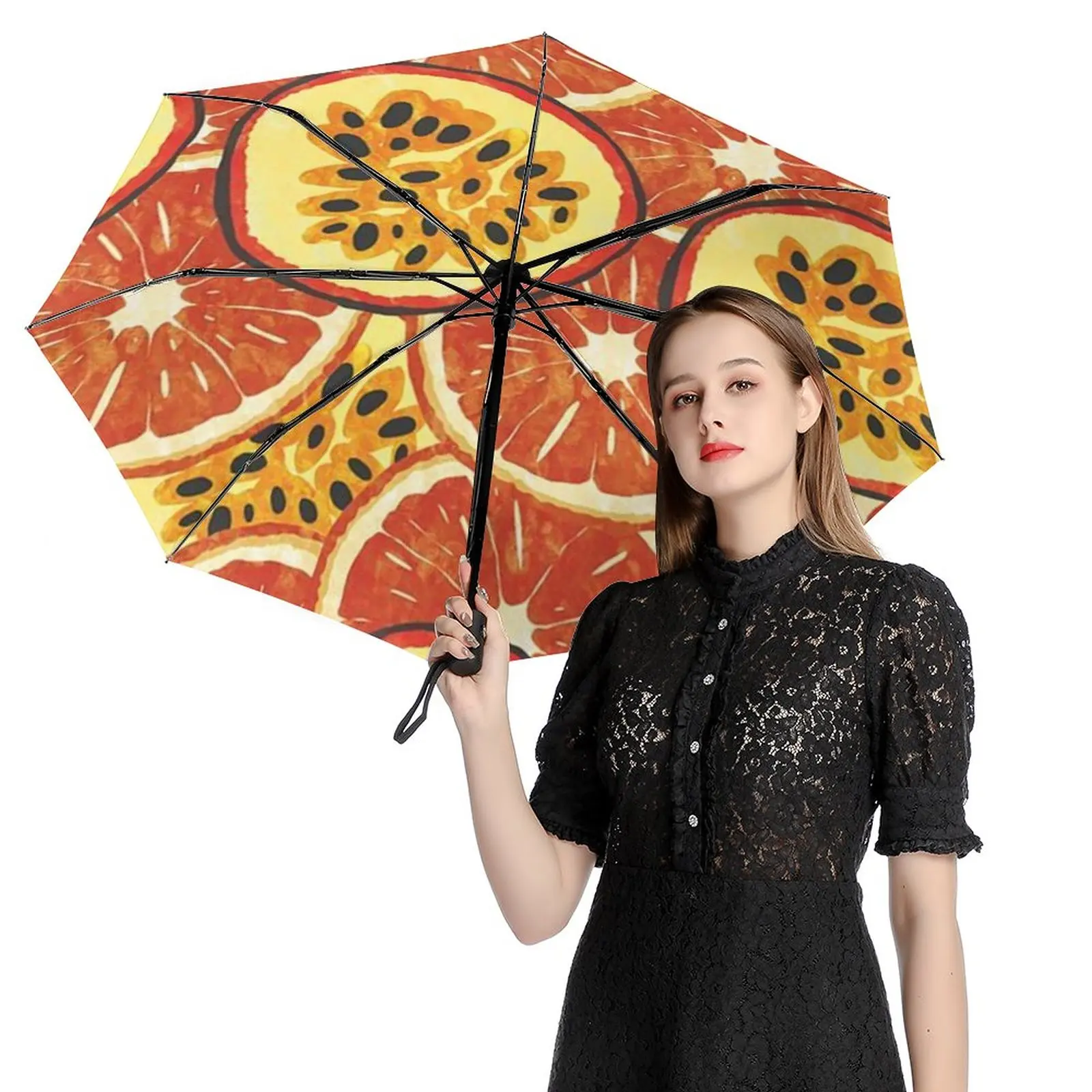 

Automatic Umbrella Rain Sun Rain Anti Uv Windproof Beach Umbrella Girl Parasol Folding Parasol Umbrellas Rain Women Portable54