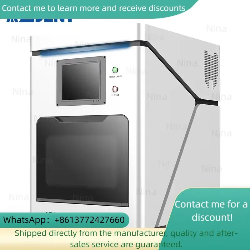 CE Approved AZDENT Equipment 5 Axis Cnc Dry Milling Block Machine Cad Cam High Accuracy
