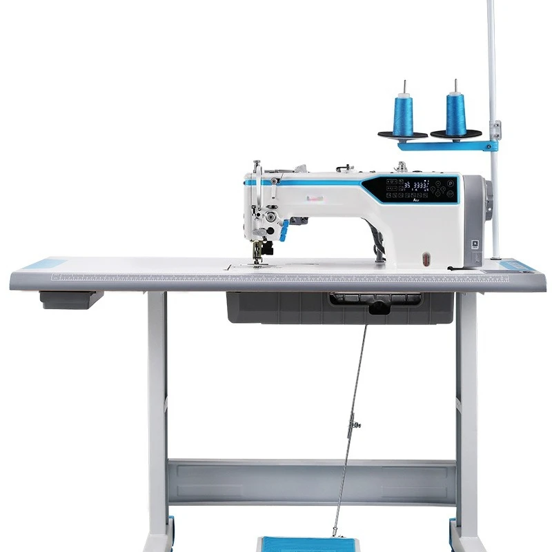 

Electric needle feeding synchronous computer lockstitch machine industrial with tug