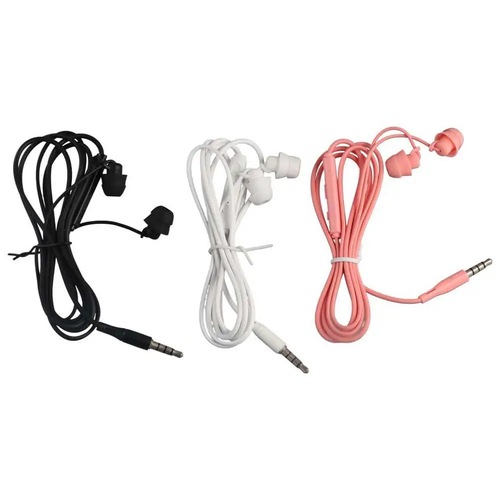 

Control Sound Insulation Soft Silicone 3.5mm Jack Anti Noise In-Ear Earbuds In-Ear Earphones Bass Earphones ASMR Sleep Headste