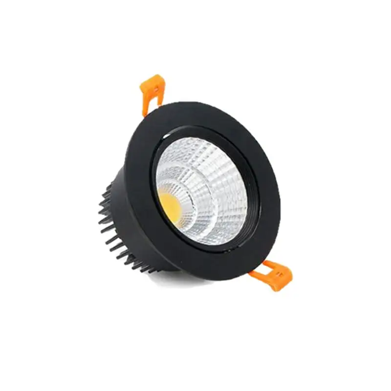 Możliwość przyciemniania oświetlenie Led typu Downlight sufit punktowy 3w 5w 7w 9w 12w 15w 18w AC85-230V oświetlenie wpuszczane oświetlenie