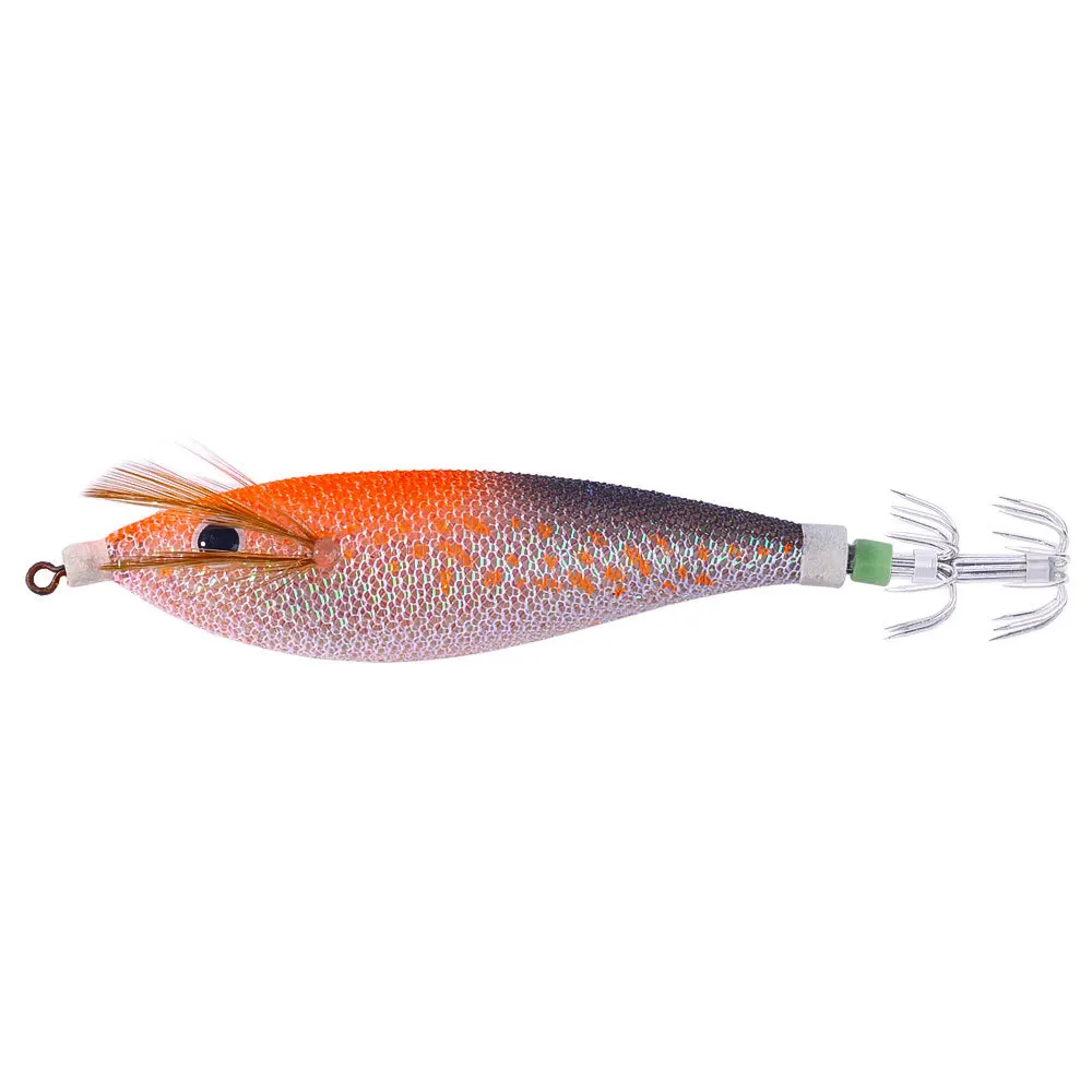Leuchtender hölzerner Garnelen-Fake-Köder, neuer hölzerner Garnelen-Tintenfisch-Haken, harter Bait13GFishing-Köder-Set – Detail 10