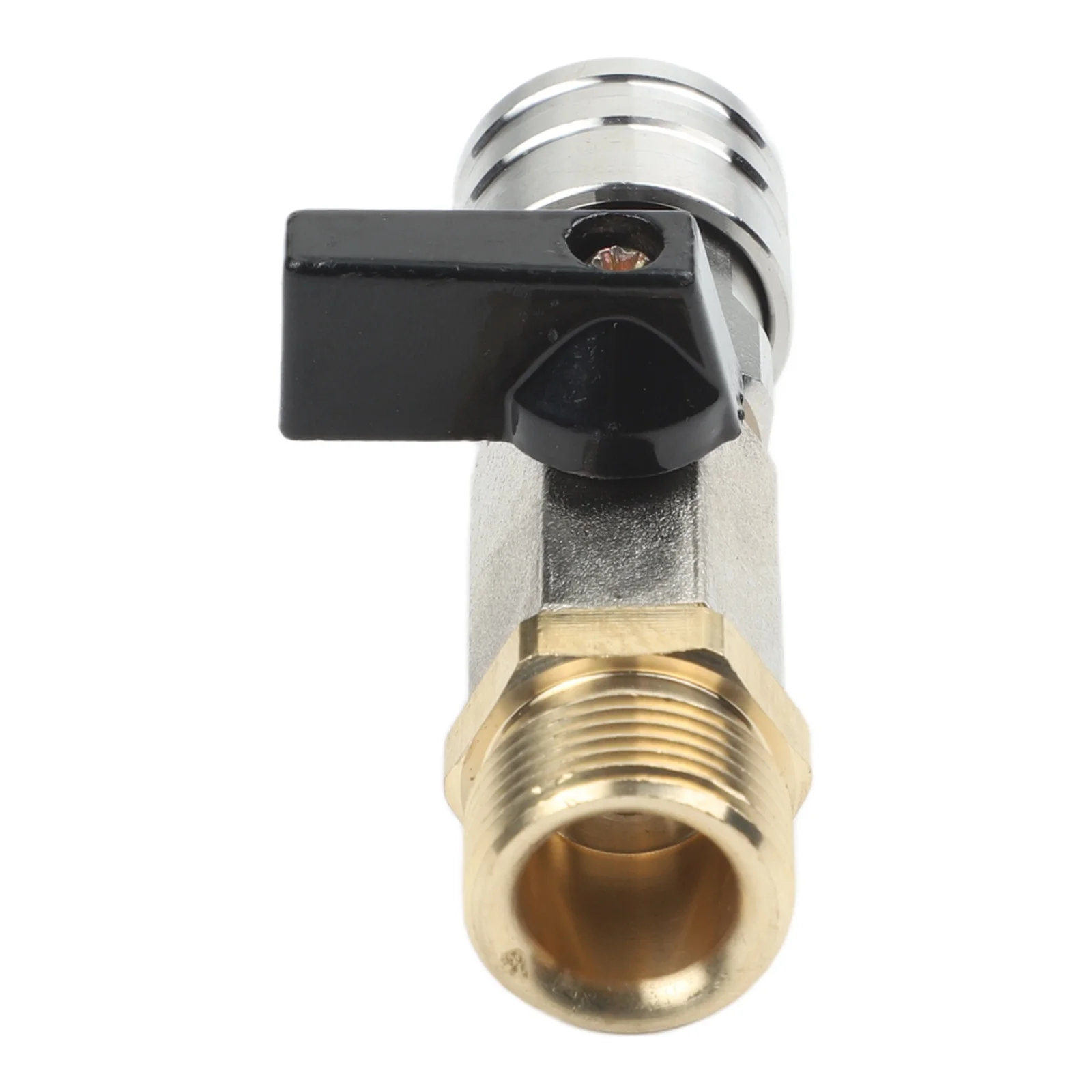 

1/4 inch Quick Connect Ball Valve Hose Switch for High Pressure Washer Applications with 4500 PSI Max Pressure and M22 Fit