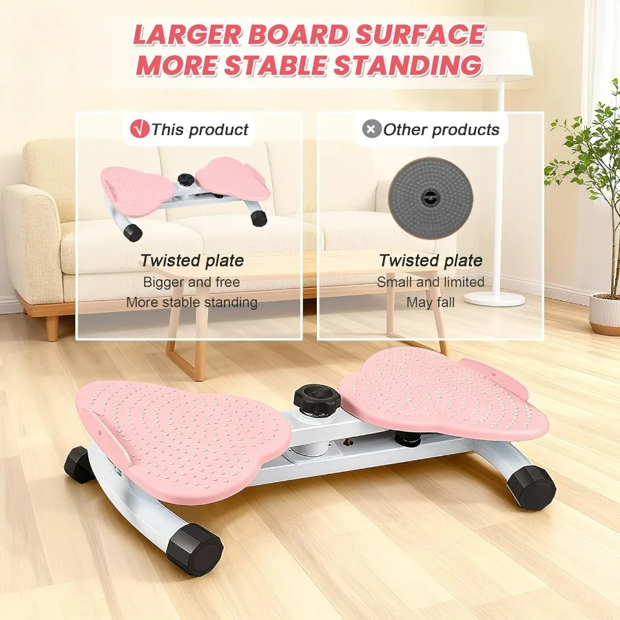 آلة تدريب الخصر الملتوية Ab آلة الوزن للخصر النحيف والأساسية Ab ممارسة تدليك القدم وفقدان الوزن بدون ضوضاء Home G #5