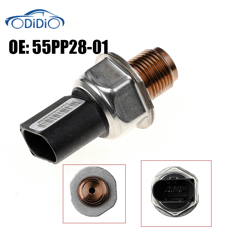 55PP28-01 Fuel Common Rail Pressure Sensor For VAG Audi A4 A5 A6 A7 Q5 Q7 Volkswagen 3.0 4.2 TDi 55PP2801